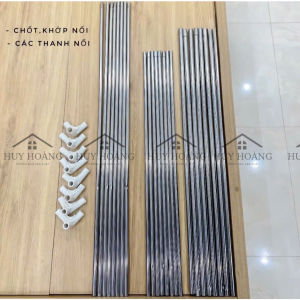 Lẻ Khung Cho Mẫu Màn Khung INOX Không Khoan Tường - Màn Khung INOX Chống Muỗi - Xưởng Màn Huy Hoàng