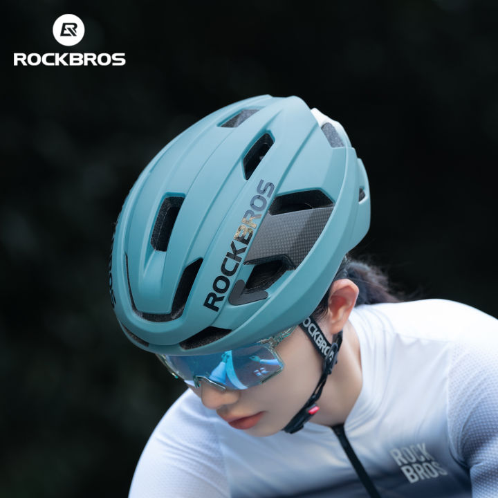 ROCKBROS Mũ bảo hiểm xe đạp tấm vải cacbon tác động chậm Mũ bảo hộ lớp ...