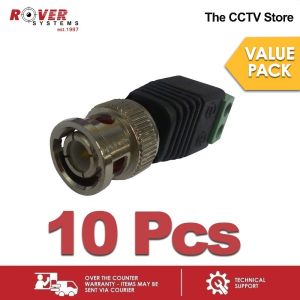 Rover Systems BNC Plug with Terminal Block Endura CCTV Connector 10pcs / pack