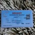 ORIGINAL BRACKET BEHEL METALIC METAL BRIGHT FANCY MINI KEMASAN BOX BIRU // MBT Mini Ortho Mesh Base HOOK ON 345 022 // Bracket Kawat Gigi Metalic Ortho Untuk Perawatan / Perbaikan / Braces Orthodontic Ortho / Behelldental. 