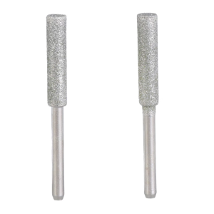 Chuyên nghiệp Độ cứng cao Máy mài lưỡi cưa Kit Emery đầu mài cho tăng cường chuỗi lokevities & biểu diễn 2 cái