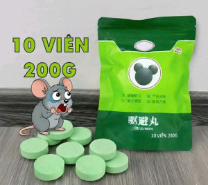 20  Viên Đuổi Chuột Băng Phiến Viên Đuổi Chuột Siêu Mạnh Viên Đuổi Chuột Thảo dượċ An Toàn Long Não Đuổi Chuột