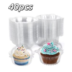 100pcs Cupcake Packaging Boxs Cake Box Wedding Muffins Dessert Disposable Container Party Picnics Christmas Decor