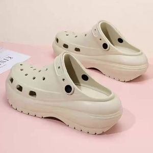 [Free Shipping] New Summer Model Light-Wheel Thick-Soled Clog Sandals for Women Beach Shoes for Outdoor Wear Womens Eva Slippers