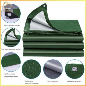 Tarp Waterproof Multi Purpose Tarp Cover Sunscreen All Purpose Tarp Cover 6x10/10x13/13x16 Feet Thick Poly Tarp Cover