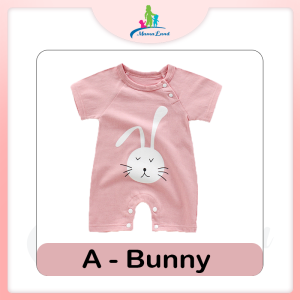 0-12M Easy Change Diaper Romper Baby Girl Romper Baby Boy Short Sleeve 100% Cotton Jumpsuit Baby Boy Jumpsuit Baby Girl