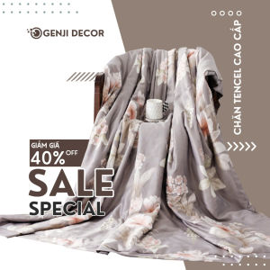 Chăn lụa Tencel 60s trần bông cao cấp Genji Decor rất nhiều mẫu đẹp