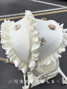 Decorative Lace for Baby Strollers Elevating Elegance and Ensuring Easy Attachment Hanging Decor Stylish Decoration