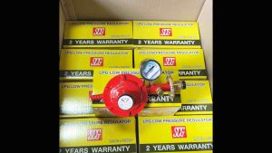 SCGหัวปรับแรงดันต่ําแบบมีเซฟตี้ พร้อมเกจ์วัดปริมาณแก๊ส รุ่น R326SP หัวแก๊ส หัวปรับแก๊ส