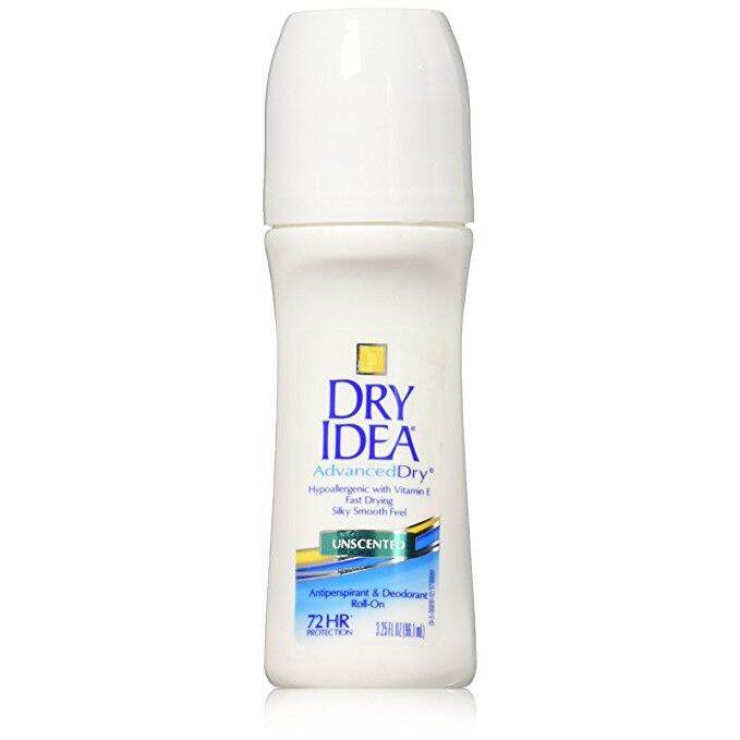 HOT FORTE Dry Idea Unscented Roll-On, Antiperspirant & Deodorant ...