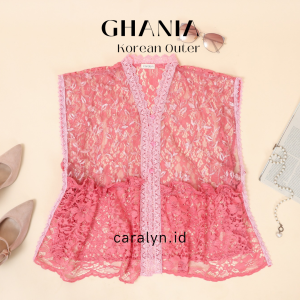 OUTER VEST GHANIA OUTER KOREAN STYLE KONDANGAN