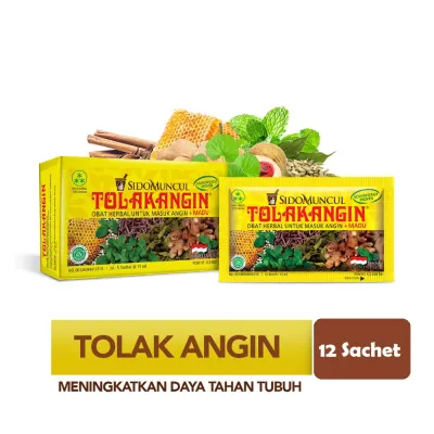 SidoMuncul Tolak Angin Cair 15ML isi 12Pck dalam 1 Kotak