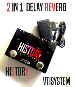 Efek gitar reverb delay double 2 in 1 vtisystem