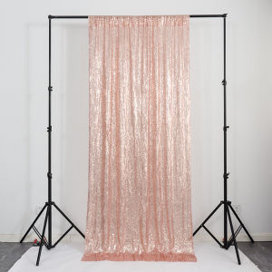 2.4M SEQUENCE BACKDROP FOR PHOTOBOOTH Background curtain for Wedding Party Banquets Sequined screen