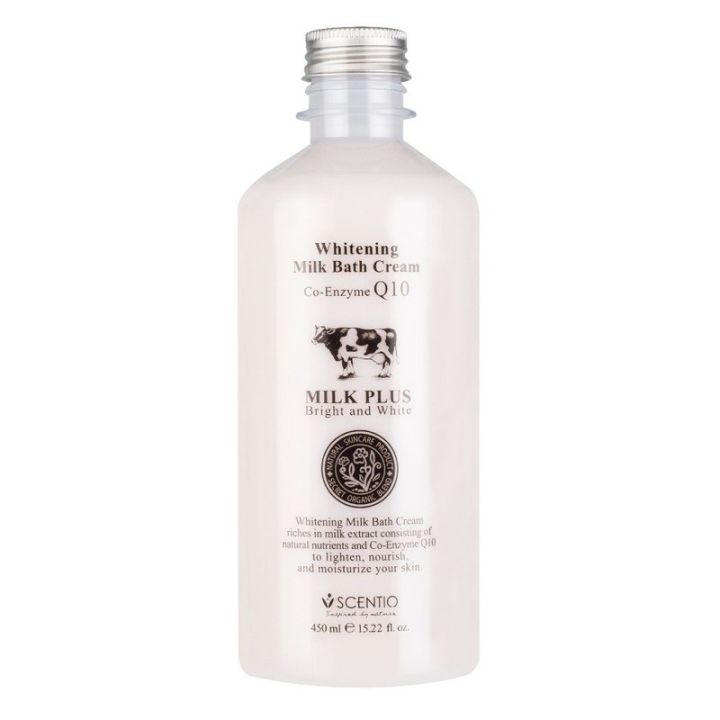 Beauty Buffet Scentio Milk Plus Whitening Q10 Bright & White Milk Bath Cream 450ml Lazada