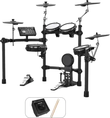 NUX DM-7X Electric Drum Kit กลองไฟฟ้า NUX DM7X หนังมุ้งทุกใบจาก REMO