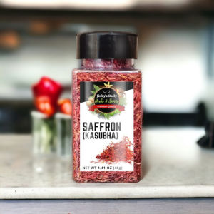 American Saffron 40g in Shaker Bottle by Jinkys Daily Herbs & Spices