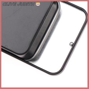 CISWGE Hộp Sắt Mini 80*50*15mm hộp đựng nắp trượt hộp đựng thiếc di động