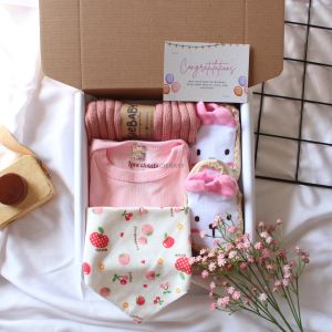 Baby Hampers Set 2 - Baby Hampers Premium Kado New Born Kado Bayi Paket Hampers Bayi GORGIEBABY