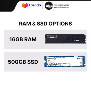 IDEALTECH LUMINANCE ZENITH INTEL PC PACKAGE ( CORE ULTRA 5 / NVIDIA GEFORCE RTX 5070 TI 16GB / 16GB RAM / 500GB SSD )