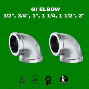 GI FITTINGS ELBOW – Heavy-Duty Galvanized Iron Elbow Fitting
