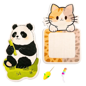 Durable Felt Pet Scratching Pad Wall Mounted Adhesive Furniture Protectors No Shed Construction