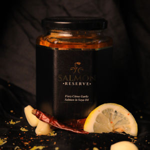 Salmon Reserve Fiery Citrus Garlic Salmon in Soya Oil