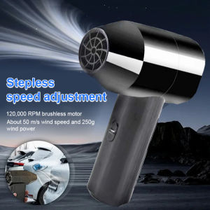Violent Turbo Fan/Powerful Dust Blower For Home Office/High-Speed Turbo Cooling/Handheld Turbo Fan Compact Design/Easy Clean For Gamers
