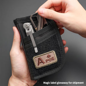 EDC tool kit outdoor waist bag multifunctional parts kit tool protection cover accessory kit mens key bag