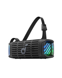 Soundcore Boom 3i โดย Anker ลำโพงกลางแจ้งที่ทนทาน กันน้ำระดับ IP68 เล่นเพลงขณะลอยน้ำ ต้านทานน้ำเกลือ BassUp 2.0 ลำโพงพกพา 50W บลูทูธ 5.3 เวลาเล่นเพลง 16 ชั่วโมง TWS เหมาะสำหรับเรือคายัค/ตกปลา/ตั้งแคมป์