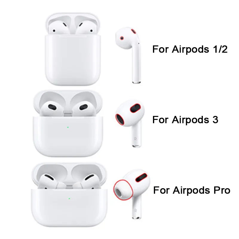 Silicone Transparent Case For Airpods Cover Earphone Case
