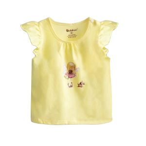 Áo sơ sinh cho bé gái BABIBOO áo cánh tiên vải cotton mềm mại xinh xắn BB93