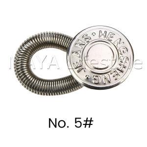 MAYA 3 ชิ้น/แพ็ค ปุ่มขยายเอว ปุ่มขยายเอวกางเกง ปุ่มขยายเอวสปริง กางเกง DIY jeans buttons