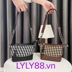 Túi HUBO Ngọc Trinh phiên bản dạ cao cấp đeo chéo đeo vai kẹp nách cầm tay size 19