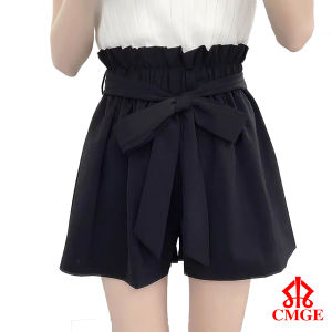 CMGE Fashion High Waist Candy Plain Shorts With Tali Free size (25 up to 32 ) #G03
