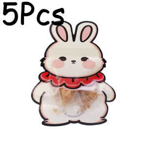 【On Sale】5Pcs Cookies Snack Storage Bags Plastic Cartoon Backpack Standing Ziplock Packaging Bag Childrens Gifts