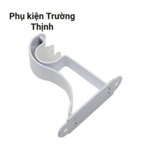 Trụ đỡ cho thanh treo rèm nhập khẩu Đen - Trắng - Hàng đẹp chắc chắn