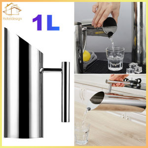 1L/1.5L/2L Large Capacity Stainless Steel Water Pitcher Tea Pot Kettle Cold Drink Silver/Gold/Black/Rose Gold