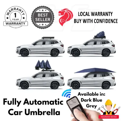 Full Automatic Car Umbrella Awning Tent Auto Smart Insulated Cover Outdoor Waterproof Portable Canopy Cover Sun Shade