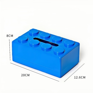 Creative Building Blocks Tissue Holder Wall-mounted Bathroom Face Towel Boxes Block Cube Tissue Box