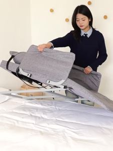 xpkQ High Density Sponge Chaise Lounge Adjustable Folding Portable Electric Lift Indoor Chaise Lounge Bedroom Living Room Furniture M1Y4T