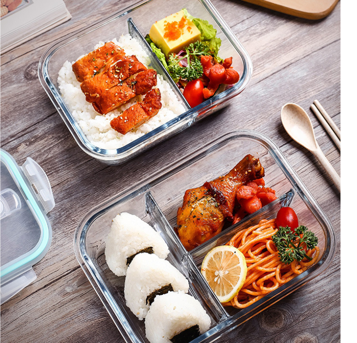 SG ready stock Borosilicate Glass Food Storage Containers with Upgraded ...