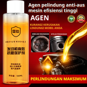Engine antiwear protectant noise reduction antirust antishaking car oil cure