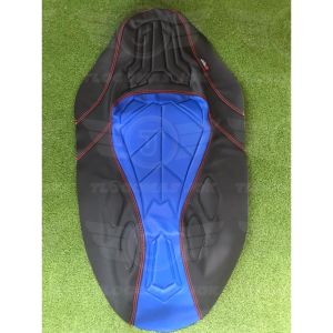 Kulit Jok Sarung Coverseat Timbul Extreme Variasi Lancip & Variasi Daun Untuk Motor Vario & N-Max