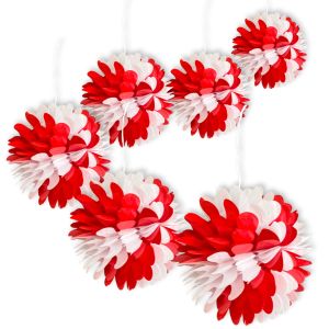 Pinky Bee Dekorasi 17 Agustus Merah Putih Kemerdekaan Bulat (pc) 66012001