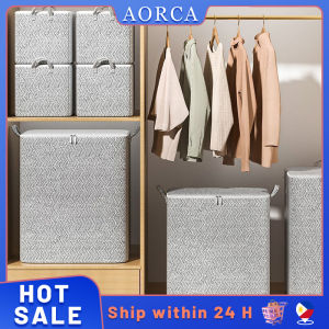 220L Big Capacity Clothes Storage Box with Cover Large Laundry Basket Organizer Bag for Baby Foldable Large Organizer Bag