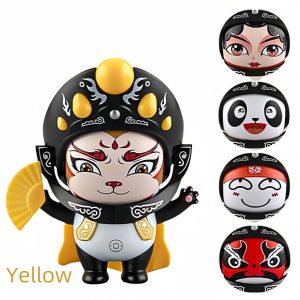 Sichuan Opera Face Changing Panda Doll 国粹文化川剧脸谱熊猫变脸娃娃 Interactive Toy 5 Facial Chinese Style Opera Face Changing Toy Friends Gifts