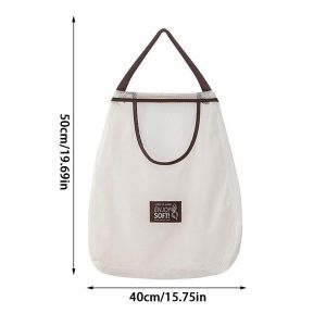 Túi đựng đồ lặt vặt HOBBYHUB Tay cầm mở rộng Tất đựng đồ lót rau củ Túi lưới nhà bếp rỗng dung tích lớn có thể tái sử dụng
