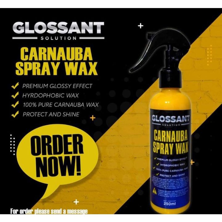 Glossant Solution Carnauba Spray Wax | Lazada PH