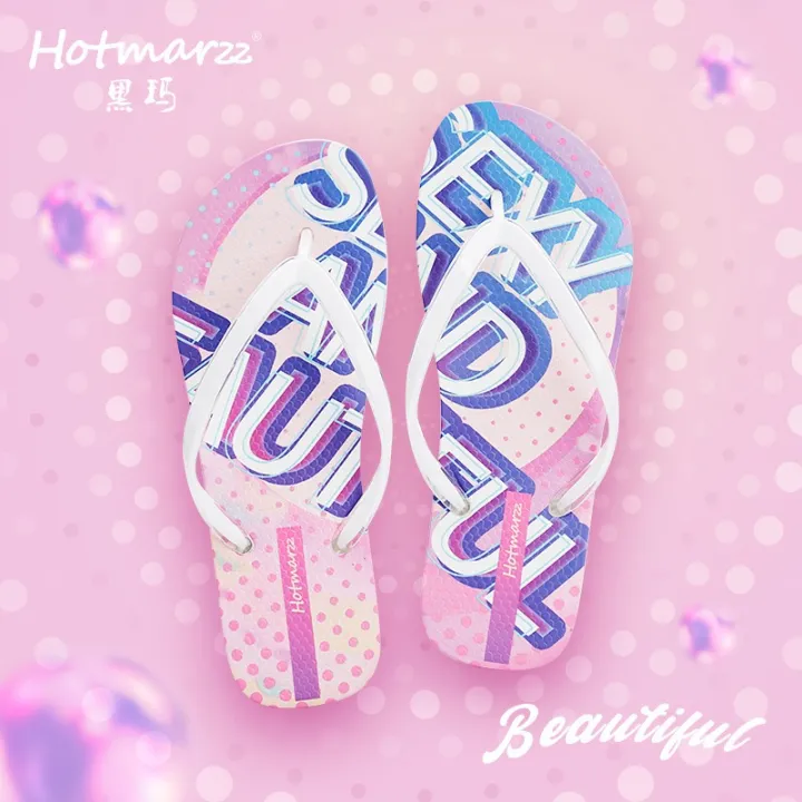 Hotmarzz%20Women's%20flip%20flops%20PVC%20anti%20slip%20slippers%20for%20outdoor%20wear%20beach%20clip%20on%20slippers%20HM7087%20-%20Image%204